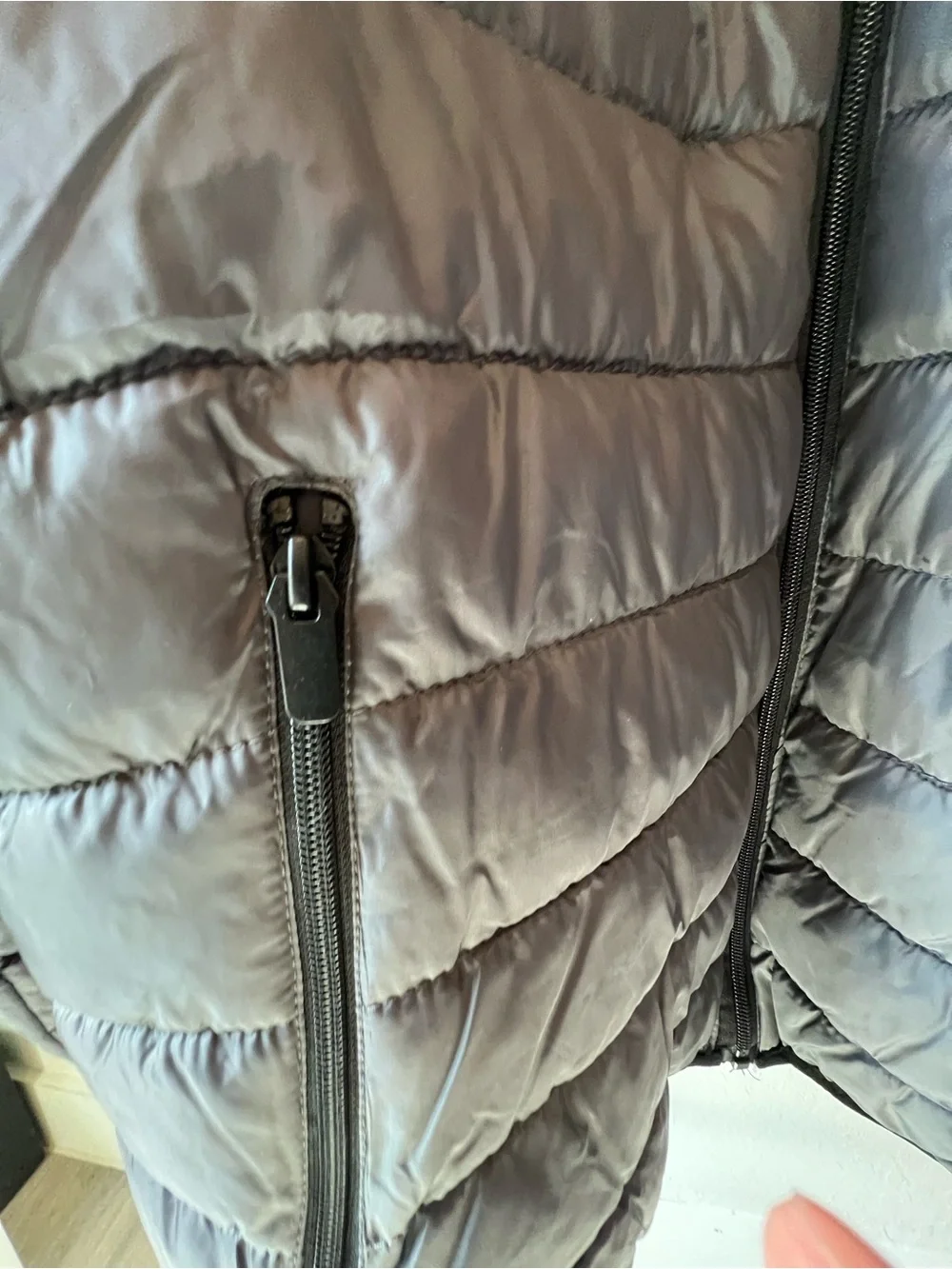 NWT Big Chill Puffer Jacket Graphite Grey Mens Size XL Winter Coat
